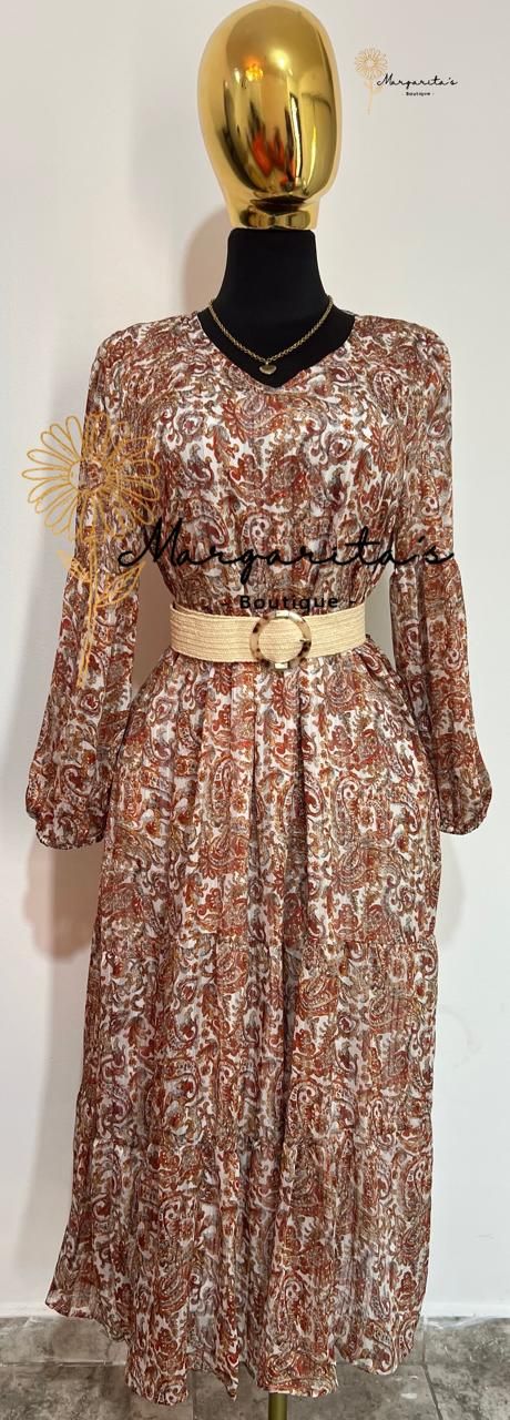 VESTIDO PAISLEY
