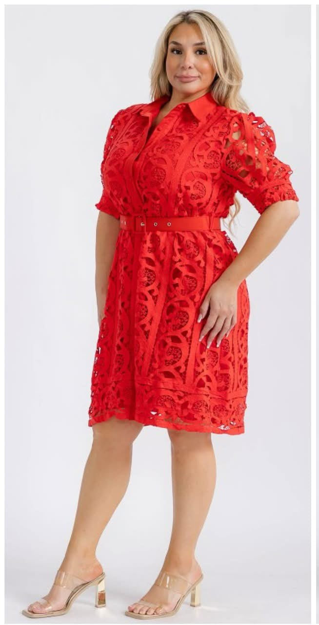 VESTIDO GUIPUR BRUNA