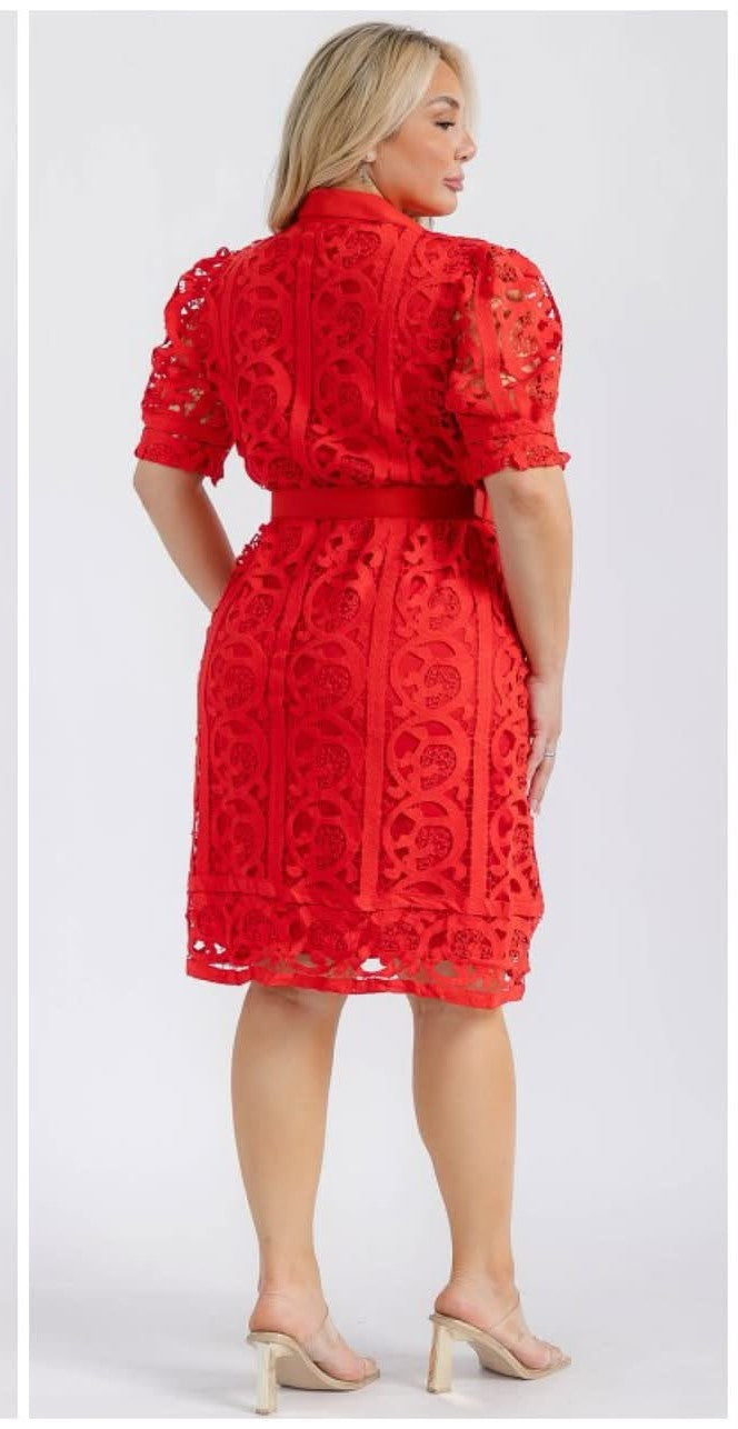 VESTIDO GUIPUR BRUNA