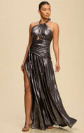 VESTIDO PLATEADO EMILY